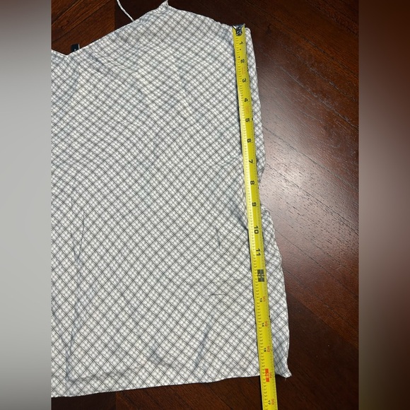 THEORY - SILK CAMI Gray Plaid Garment size S - Picture 4 of 6